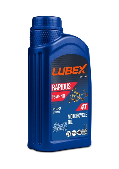 Lubex Rapidus 15W-40 1 L 4 Zamanlı Motosiklet Yağı