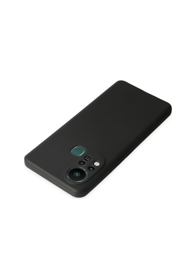 İnfinix Hot 11s Uyumlu Kılıf First Silikon - Siyah