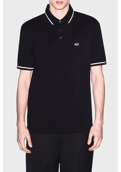 Armani Exchange Erkek Polo Xm002356 Af13026 Uc001 Siyah Siyah