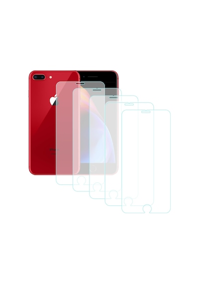 Notech Apple Uyumlu iPhone 7 Plus / 8 Plus Temperli Cam Ekran Koruyucu 5Li Eko