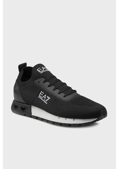 Ea7 Unisex Ayakkabı X8x171 Xk373 N181 Siyah-beyaz Beyaz - Siyah