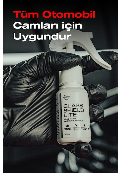 Nasiol Glasshield Lite Nano Yağmur Kaydırıcı Cam Yüzey Seramik Kaplama Spreyi 1 Yıl Dayanım 50 ML Nasiol Glasshield Lite Nano Yağmur Kaydırıcı Cam Yüzey Seramik Kaplama Spreyi 1 Yıl Dayanım 50 ML