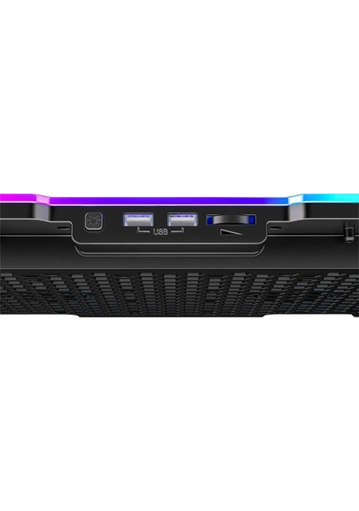 Thermaflow X6 Rgb 6 Fanlı 10 Rgb Modlu 9-17 Notebook Soğutucu Stand Laptop Soğutucu