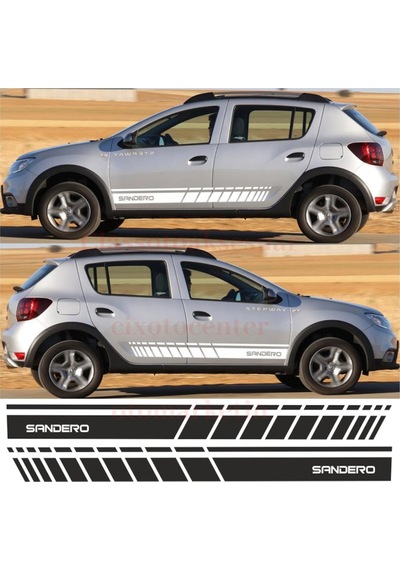Dacia Sandero Yan Şerit Oto Sticker (288415879) Dacia Sandero Yan Şerit Oto Sticker (288415879)