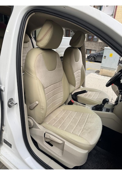 Skoda Octavia 2013-2019 Arası Arka Sırt 2+1 Arka Sırt Kolcaklı Model-oto Koltuk Kılıfı