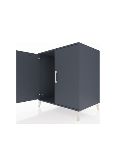 Kronos Şifonyer 2 Kapaklı 88x59x96 Antrasit-antrasit Antrasit