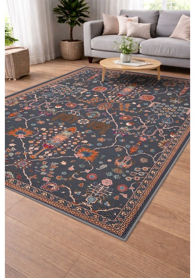 Modern Sisal Serisi Dijital Baskı Sisal Dokuma Halı Slh051 Renkli