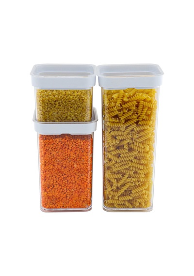 Vakumlu Kare Saklama Kabı - 0,50 Litre Çok Renkli 13386254