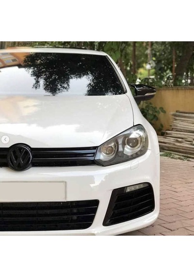 Volkswagen Golf 6 Yarasa Ayna Kapağı Piano Black Parlak Siyah