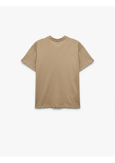 Koton Bej Erkek Çocuk T-shirt 5skb10588tk Bej