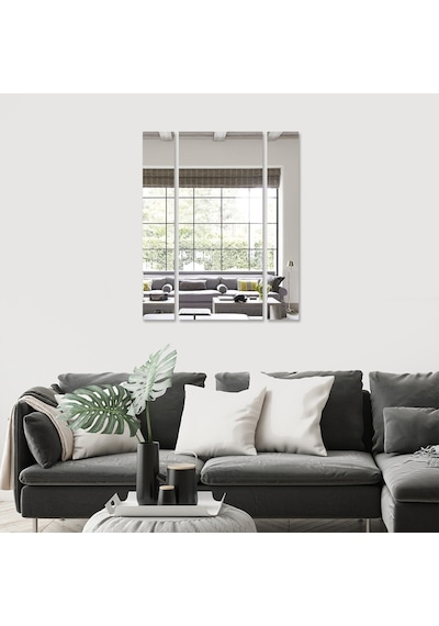Decorita Ayna - 3'Lü Takım Dikdörtgen Ayna Decorita Ayna - 3'Lü Takım Dikdörtgen Ayna