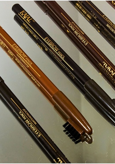 Kajal Kapağı Fırçalı Kahverengi Kaş Kalemi 313 Dark Brown