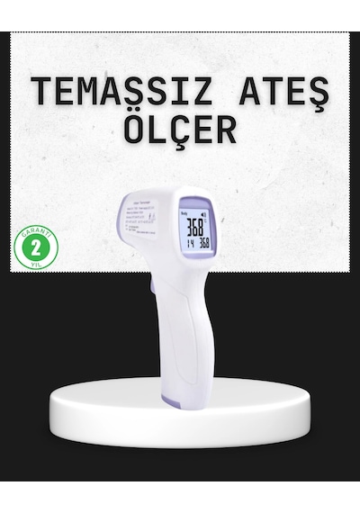 Mey İthalat Temassız Termometre Hızlı Ölçüm Güvenli Dijital Ateş Ölçer