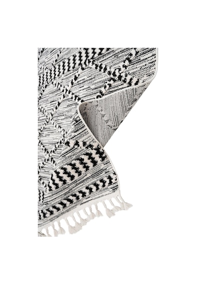 Dolce Vita Halı Sumatra 356 Zebra Bohem Halı Siyah