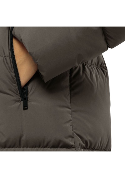 Jack Wolfskin Frozen Lake Coat W Kahve Kahve