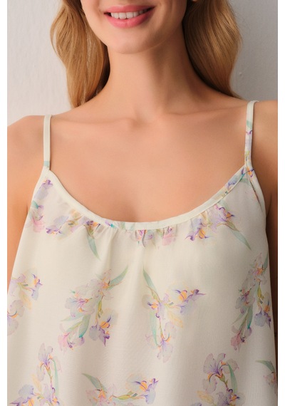 Suwen Aurel Atlet Şort Pijama Takımı Sh26507667338 Ekru
