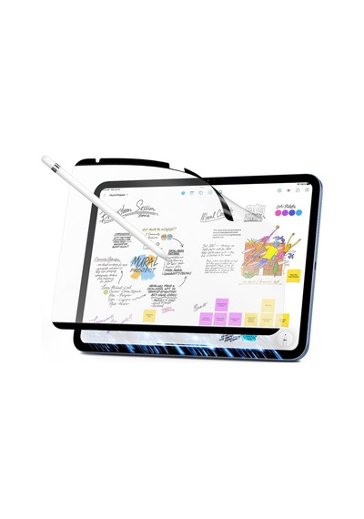 Apple Uyumlu iPad, Pro 11 Inç 4. Nesil 2022 M2 Ekran Koruyucu Mıknatıslı Magnetic Kağıt Hissiyatlı