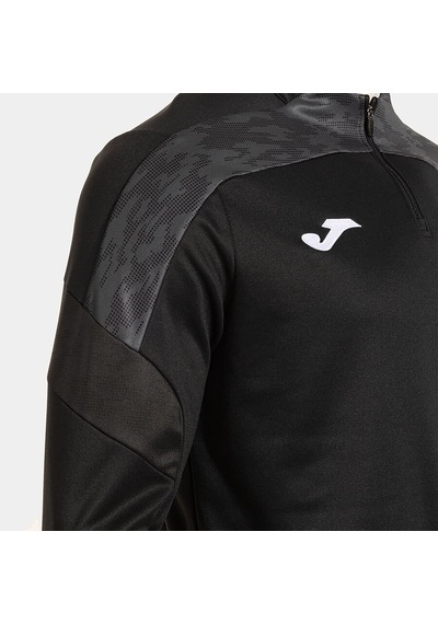 Siyah - Antrasit Joma Erkek Günlük Sweatshirt Sudadera Championship 104217.110