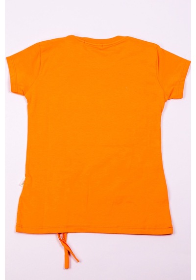 Hçm Kız Çocuk Tshirt Taş Baskılı A1 Somon