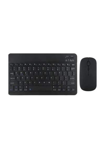 Apple İpad Pro 12.9 2022 M2 Uyumlu Kablosuz Bluetooth Klavye+mouse Set Diğer