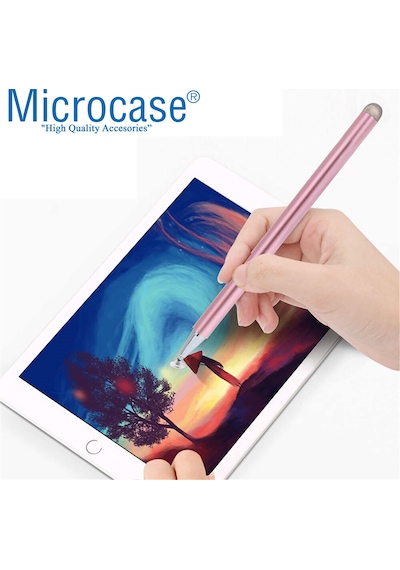 Telefon Tablet Apple Uyumlu iPad 2in1 Disk Uçlu Stylus Dokunmatik Kalem AL3466