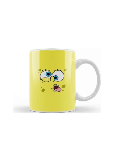 Sünger Bob Sponge Bob 03 Kupa Bardak Porselen Karışık