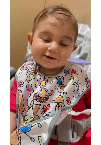 Yorni 6-24ay, Family Boyundan Cırtlı,sıvı Geçirmez,bebek Mama Önlüğü Çok Renkli