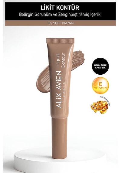 Alix Avien E Vitaminli Nemlendiren Kremsi Likit Kontür 102 Soft Brown