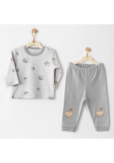 Melonika Hello Autumn 2'li Takım Grey Çok Renkli