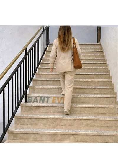 Kum Desenli Merdiven Kaydırmaz Bant 5cmx15m Kum Rengi Kaymaz Bant