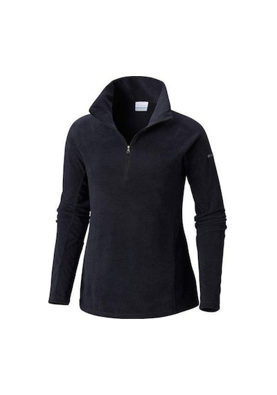 Columbia Glacial Iv 1 2 Zip Kadın Yarım Fermuarlı Polar Ak1131-010 Siyah