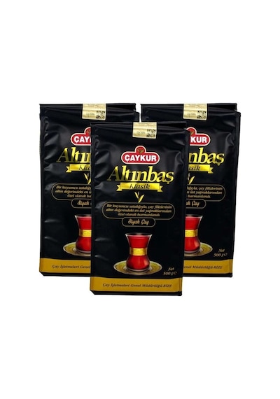 Çaykur Altınbaş Klasik Siyah Çay 500 Gr 3 Adet