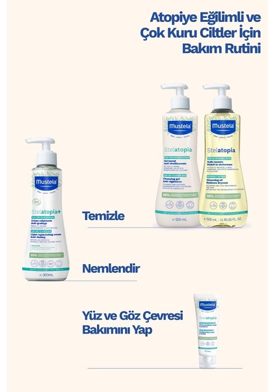 Mustela Stelatopia Cream 150 Ml 2 Adet