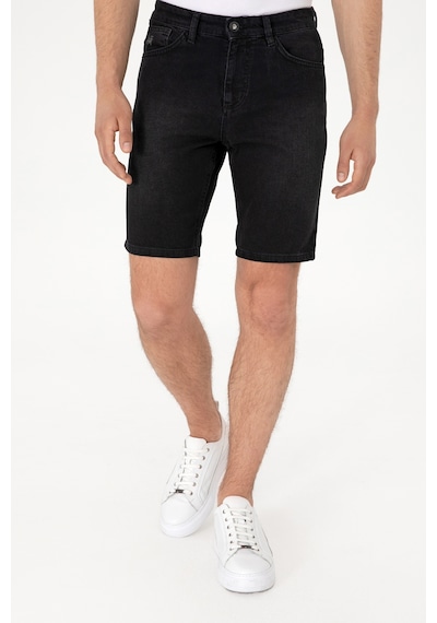 U.s. Polo Assn. Erkek Siyah Şort Jean 50304344-dn0027 Black