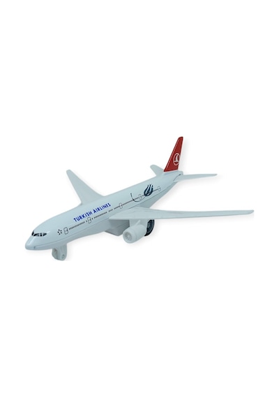 Çek Bırak Işıklı Sesli Yolcu Uçak 15 Cm - 777-2 Lisinya