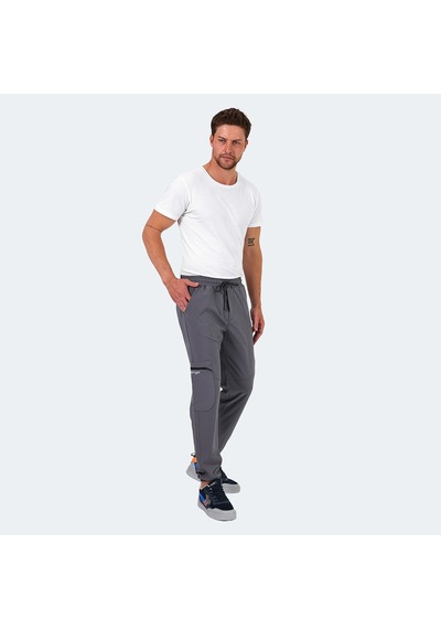 Slazenger NATOXI I Erkek Cepli Koyu Gri Eşofman Altı