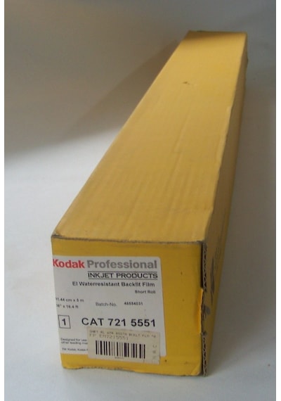 Kodak Water Resistant Backlit Film