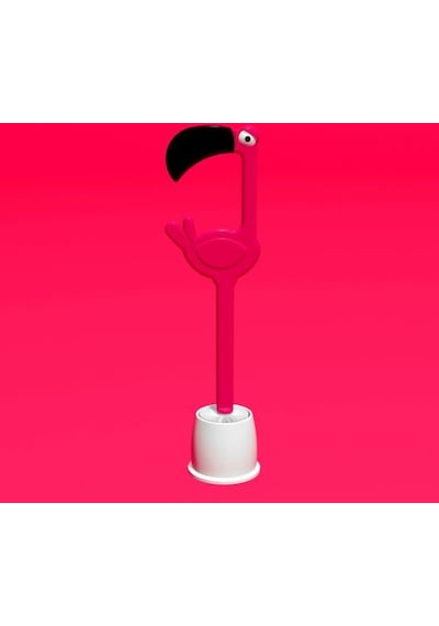 Dhink Tuvalet Fırçası Flamingo