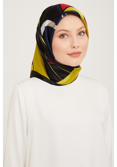 Armine Sura İpek Eşarp 23ka9050 37 Yeşil