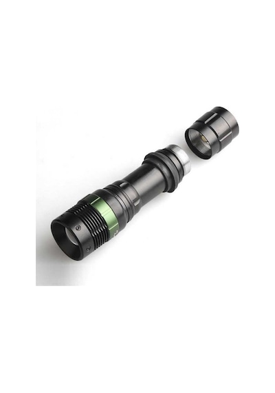 Blackwatton Wt-037 Şarjlı Zoomlu Acil Durum Feneri Siyah