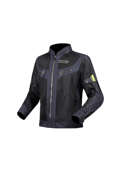 Ls2 Blade Aır Motosiklet Montu Mavi - Neon Sarı