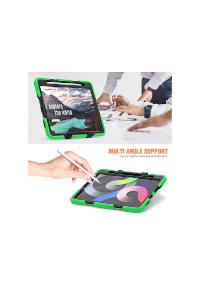 Apple iPad Pro 11 2020 Kılıf Griffin Tablet Kapak - Yeşil İtdark26390