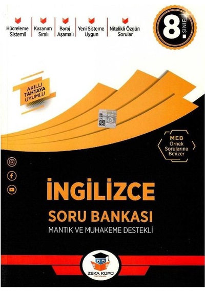 Zeka Küpü - 8. Sınıf İngilizce Soru Bankası