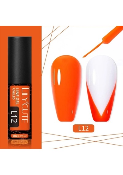 Lily Cute Nail Art Çizim Ojesi Uv Gel 53335-12