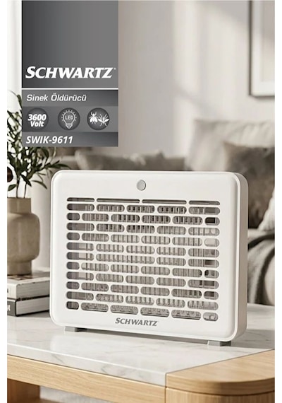 Swık-9611 Sinek Öldürücü 3600v Elektrik Uv Led Tuzak Usb Askılı Kablolu Kullanım
