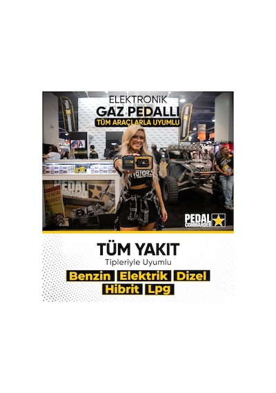 Pedal Commander - Chevrolet Captiva 2006 - 2016 Uyumlu Gaz Tepkime Cihazı