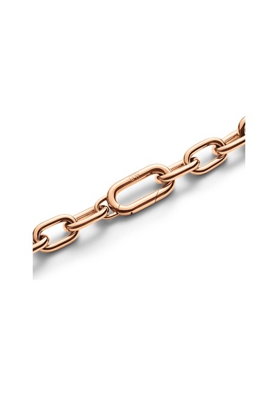 Crystal Link Bracelet Rose Gold Rose Gold