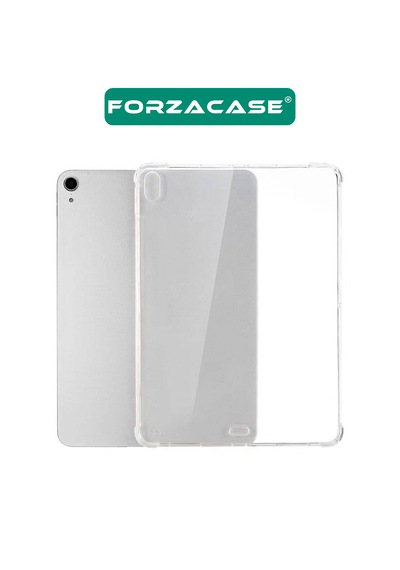 Forzacase Apple İpad Air 13 2026 13 İnch İle Uyumlu Anti Shock Silikon Kılıf Şeffaf - Fc014 Arka Kapak