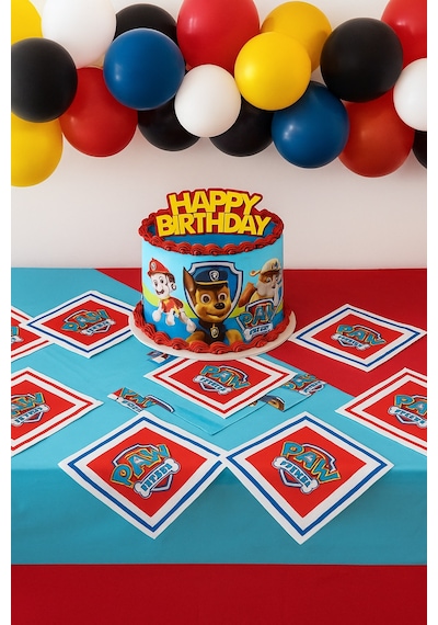 Kağıt Peçete Paw Patrol Refresh Temalı 16 Lı 33x 33 Cm Sadece Peçeteler
