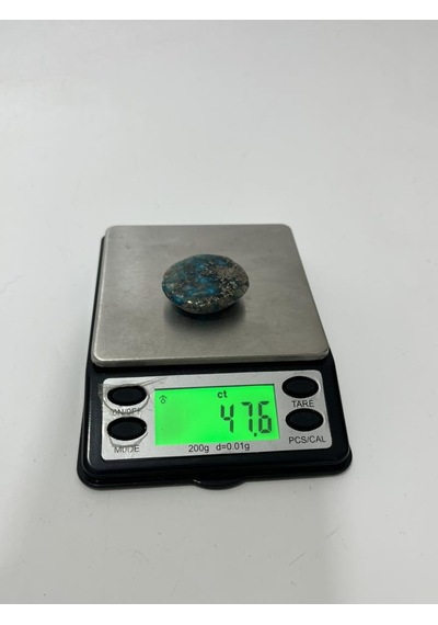 Doğal İran Nişabur Firuze Turkuaz Taşı 47,6 Karat - 9,50 Gram T161